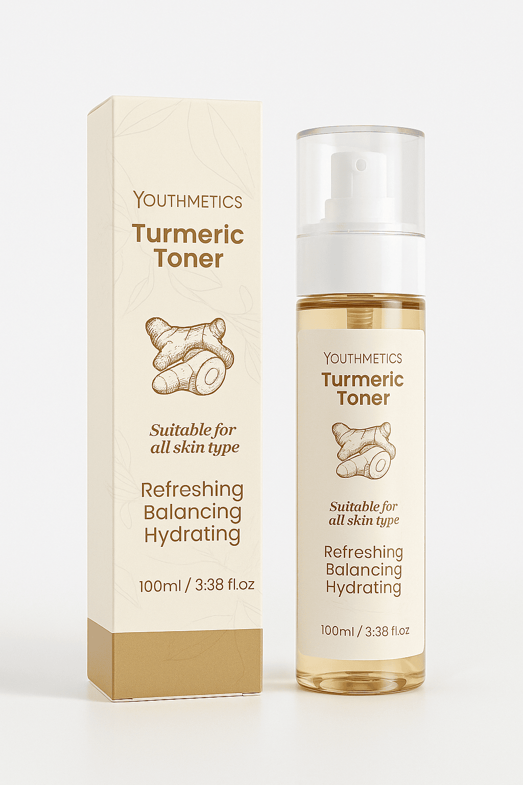 Turmeric Glow Hydrating Toner - Youthmetics LB