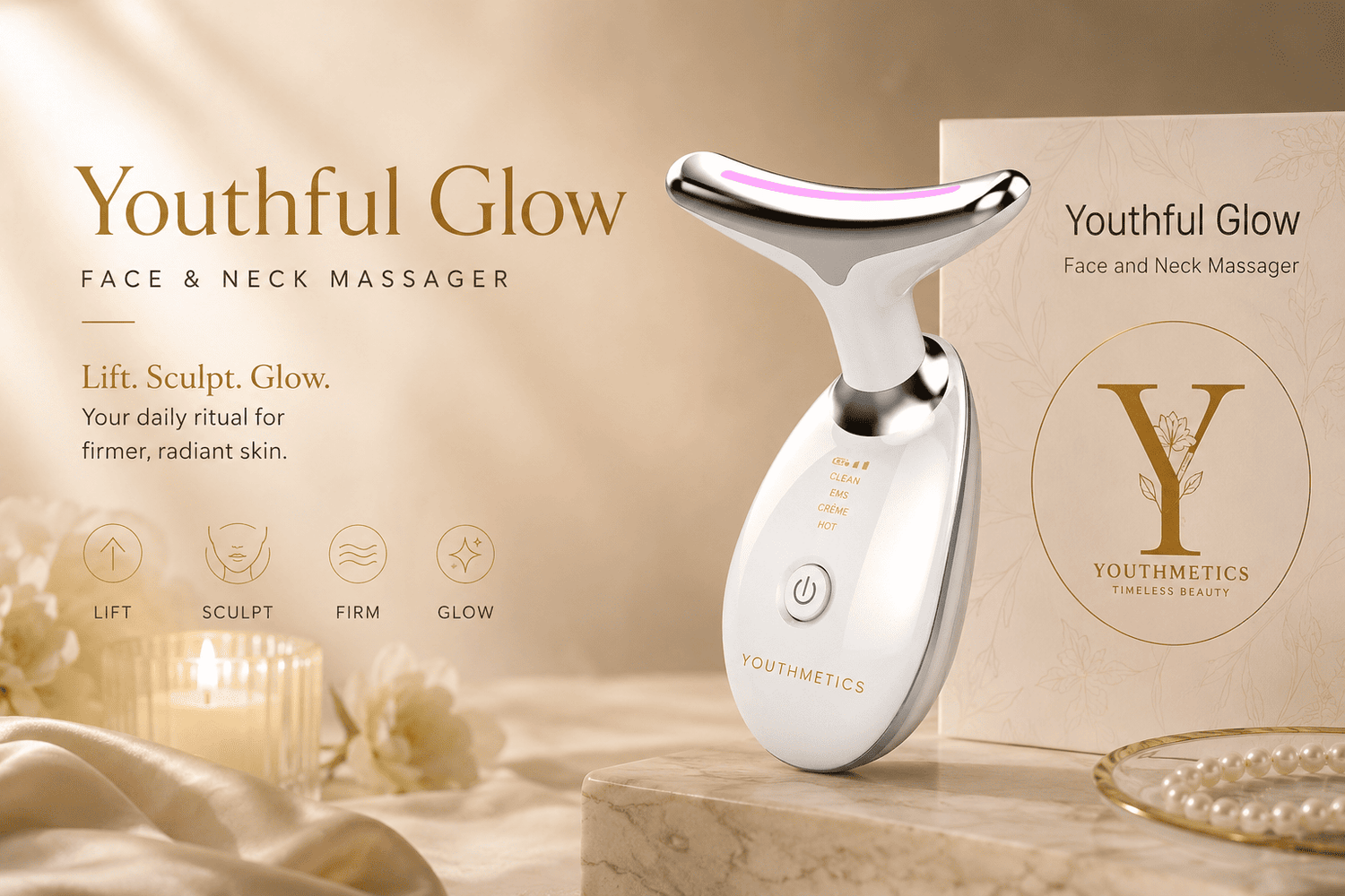 Youthmetics - Face &amp; Neck Massager