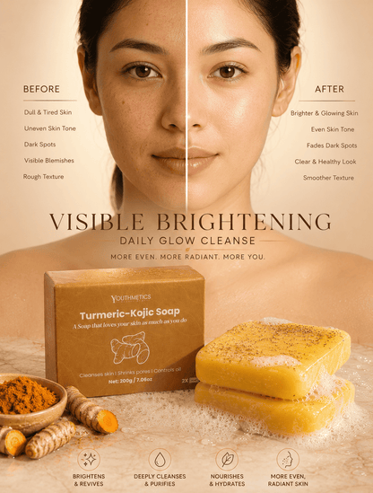 Turmeric-Kojic Brightening Soap
