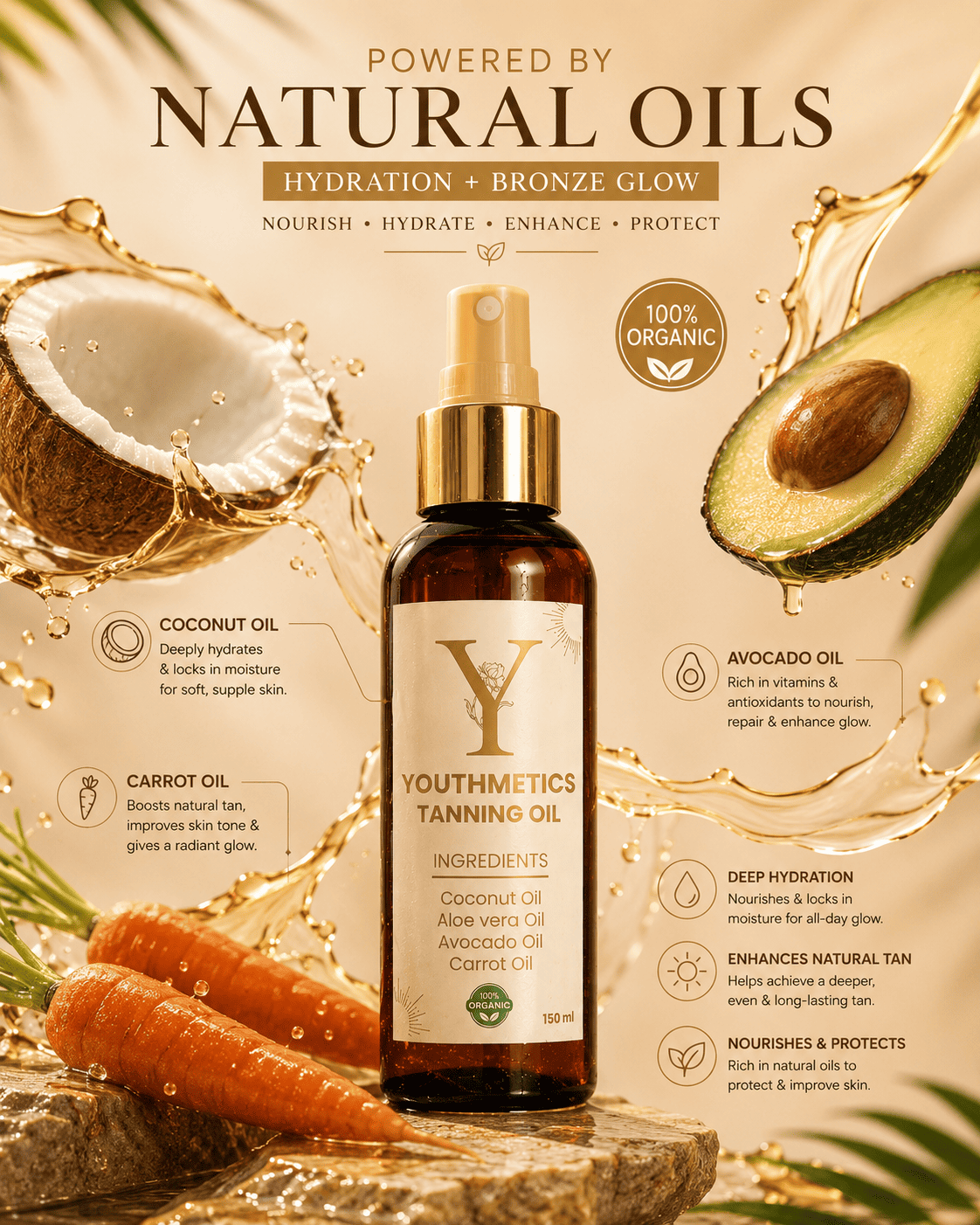 Youthmetics - Tanning Oil